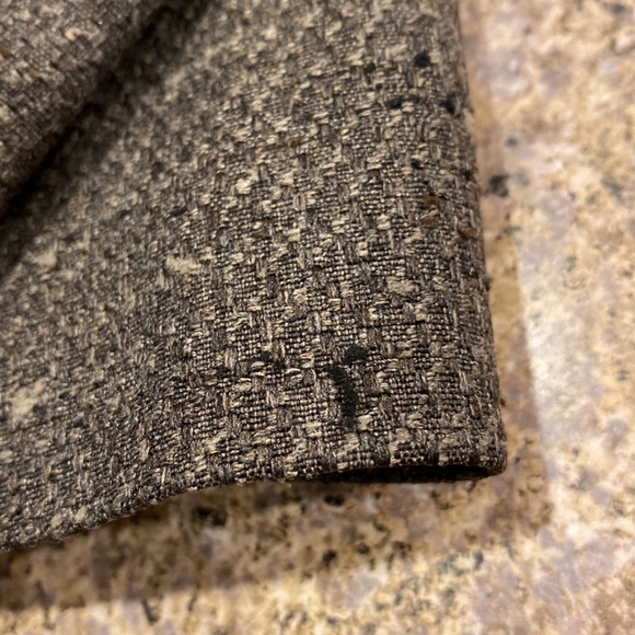 NWT Coldwater Creek Brown Lined Sequin Detail Misses Jacket L 14-16 - Picture 7 of 15